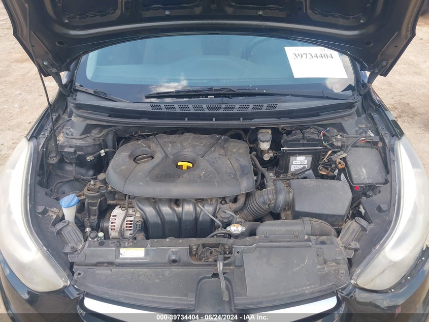 2014 Hyundai Elantra Se VIN: 5NPDH4AE2EH493489 Lot: 39734404