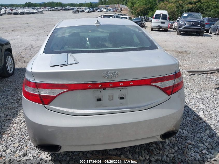 2013 Hyundai Azera VIN: KMHFG4JG7DA228307 Lot: 39734406