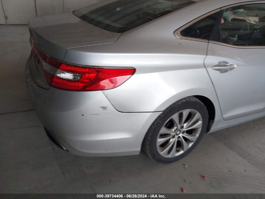 2013 Hyundai Azera VIN: KMHFG4JG7DA228307 Lot: 39734406