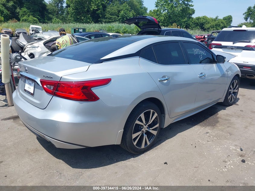 VIN 1N4AA6APXHC390556 2017 NISSAN MAXIMA 3.5S/SV/SL/SR/PLAT