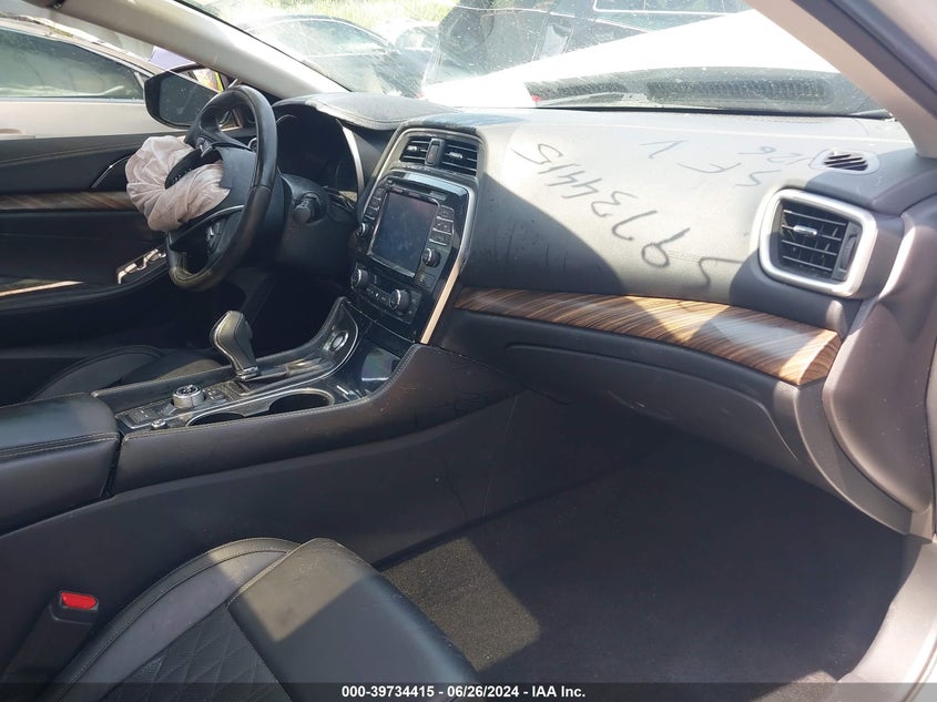 VIN 1N4AA6APXHC390556 2017 NISSAN MAXIMA 3.5S/SV/SL/SR/PLAT