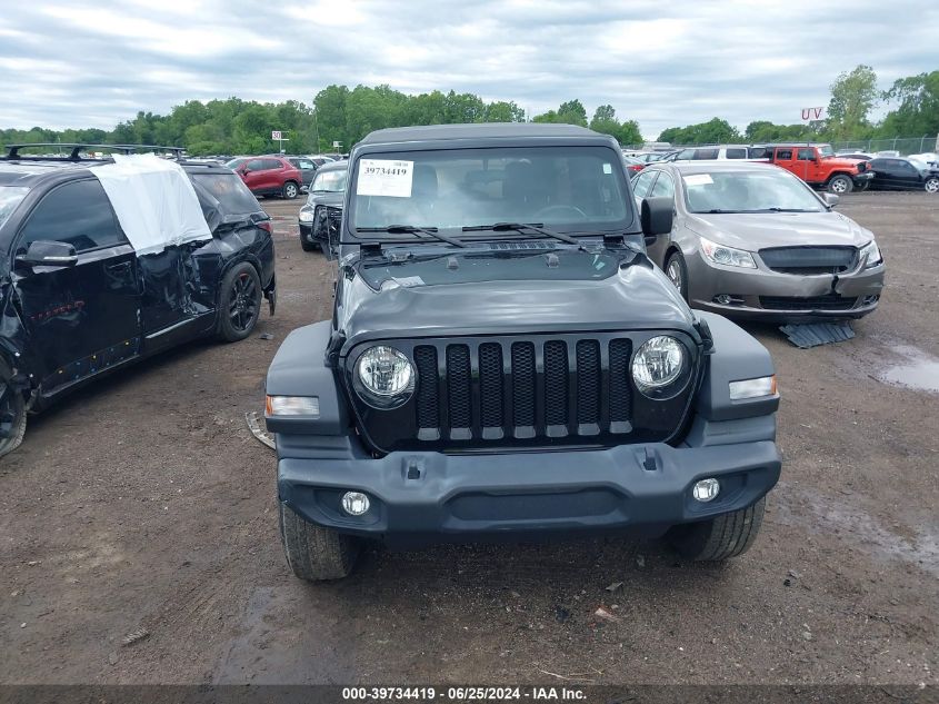 2022 Jeep Wrangler Unlimited Sport S 4X4 VIN: 1C4HJXDN0NW132825 Lot: 39734419