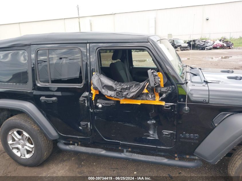 2022 Jeep Wrangler Unlimited Sport S 4X4 VIN: 1C4HJXDN0NW132825 Lot: 39734419