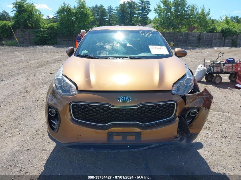 2018 Kia Sportage Lx VIN: KNDPMCAC2J7352647 Lot: 39734427