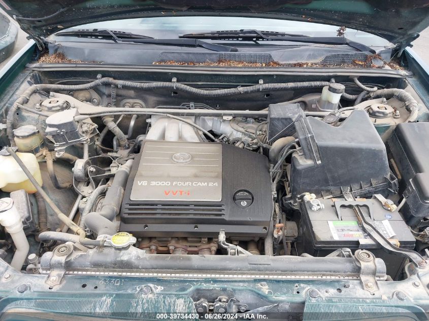 2003 Toyota Highlander Limited V6 VIN: JTEGF21A730114562 Lot: 39734430