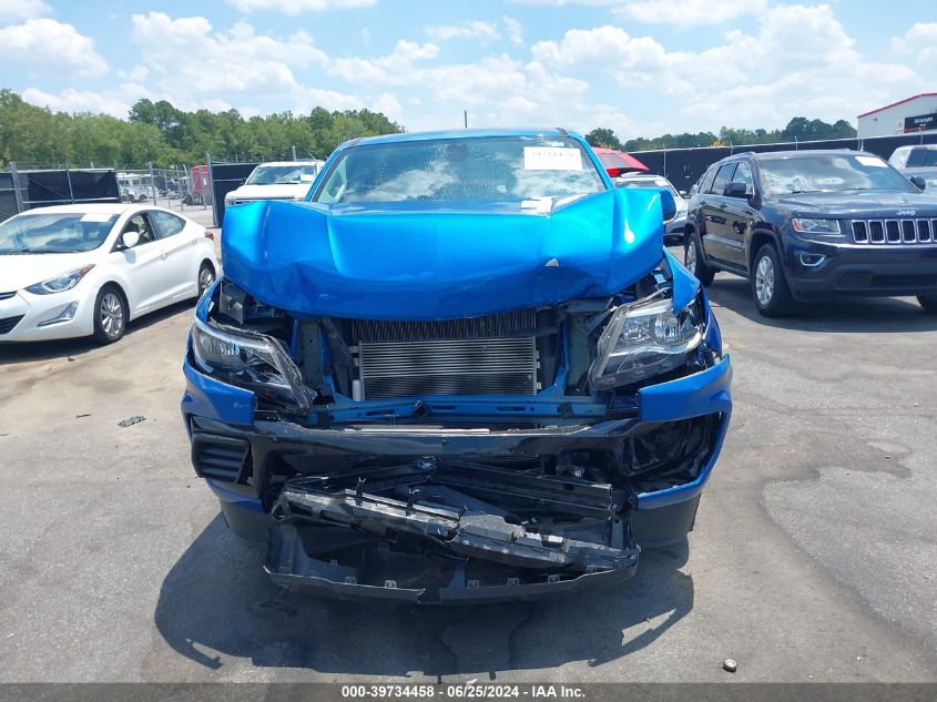 2021 Chevrolet Colorado 2Wd Short Box Wt VIN: 1GCGSBEN0M1188415 Lot: 39734458