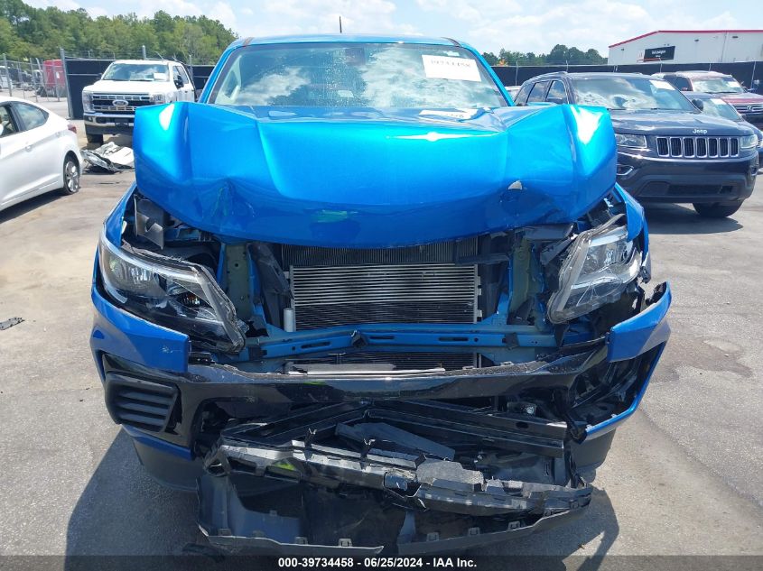 2021 Chevrolet Colorado 2Wd Short Box Wt VIN: 1GCGSBEN0M1188415 Lot: 39734458