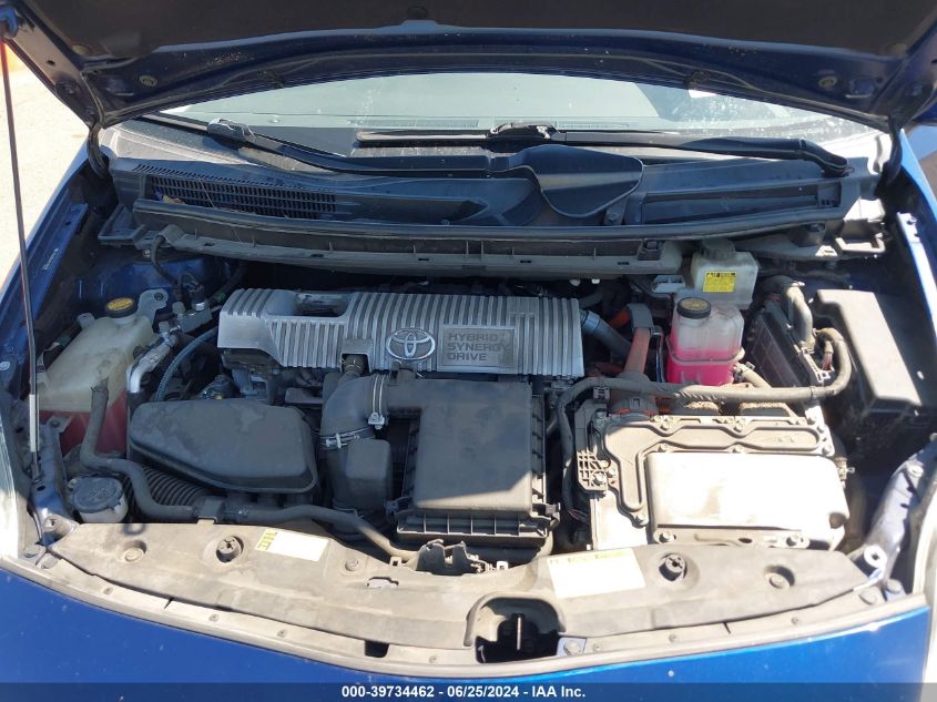 2010 Toyota Prius Ii VIN: JTDKN3DUXA5009494 Lot: 39734462