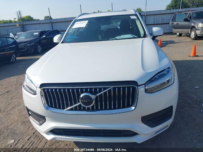 2020 Volvo Xc90 T5 Momentum 7 Passenger VIN: YV4102PK5L1549020 Lot: 39734466