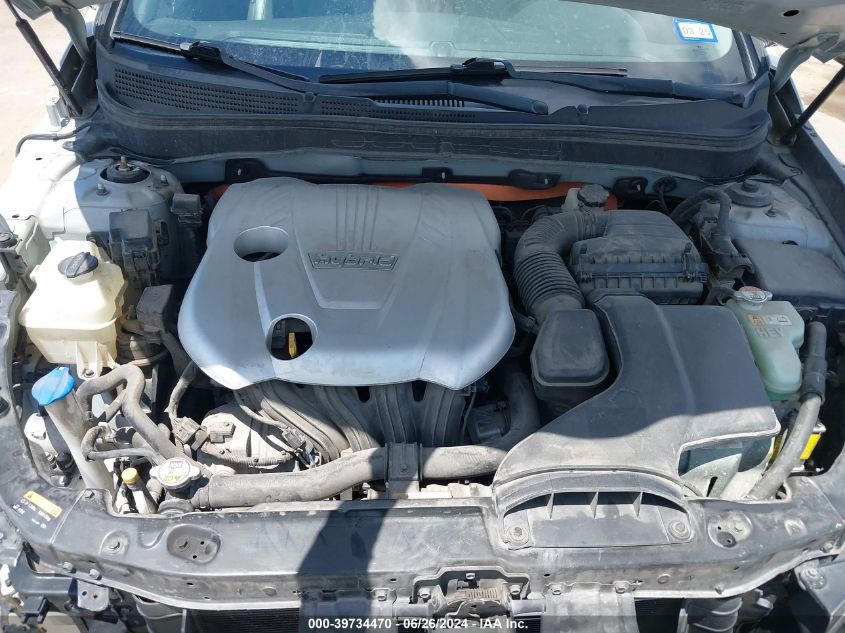 2013 Hyundai Sonata Hybrid Limited VIN: KMHEC4A44DA100491 Lot: 39734470