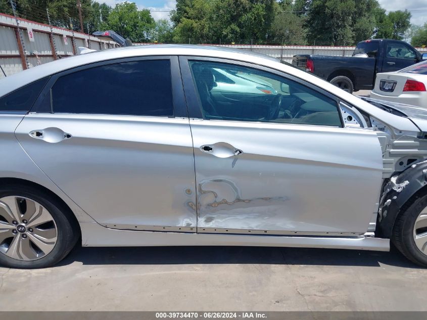 2013 Hyundai Sonata Hybrid Limited VIN: KMHEC4A44DA100491 Lot: 39734470