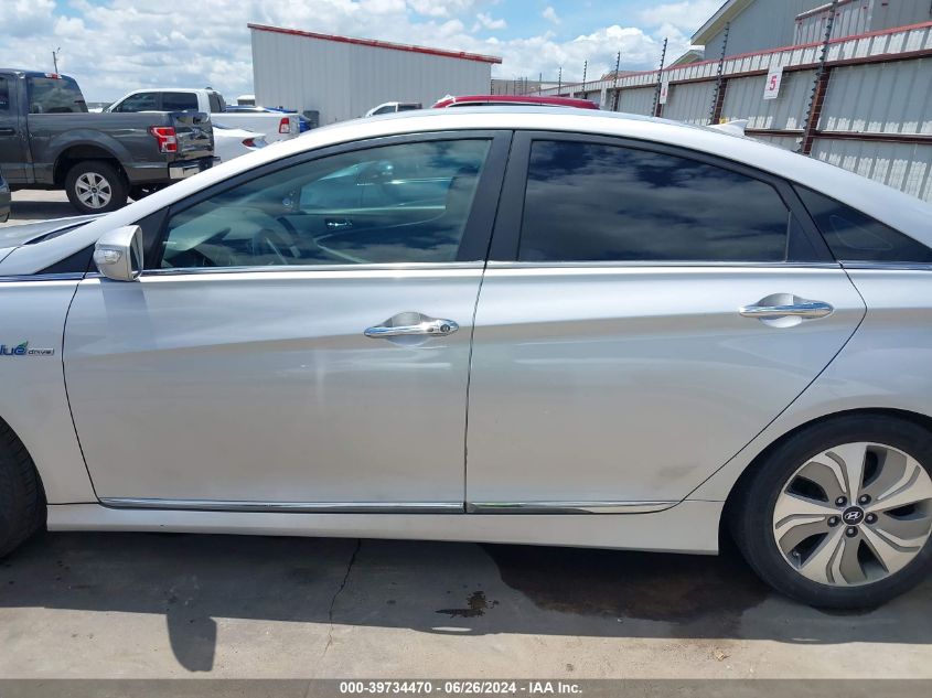 2013 Hyundai Sonata Hybrid Limited VIN: KMHEC4A44DA100491 Lot: 39734470