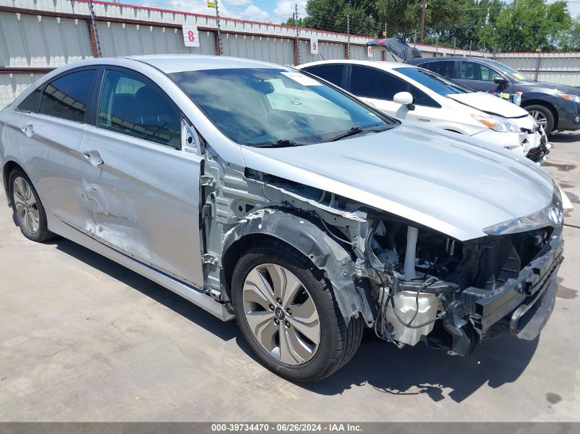 2013 Hyundai Sonata Hybrid Limited VIN: KMHEC4A44DA100491 Lot: 39734470