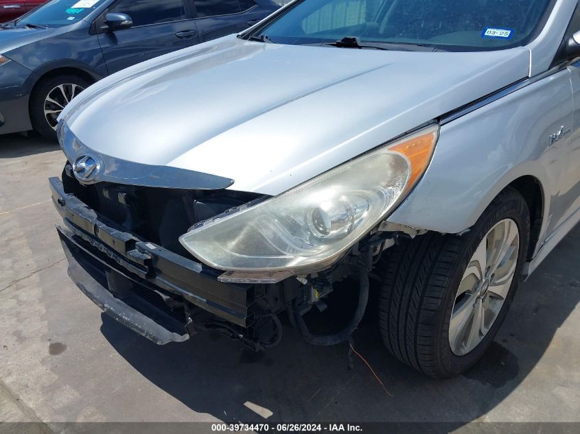 2013 Hyundai Sonata Hybrid Limited VIN: KMHEC4A44DA100491 Lot: 39734470
