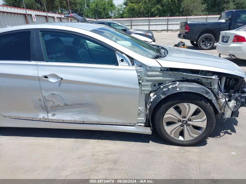 2013 Hyundai Sonata Hybrid Limited VIN: KMHEC4A44DA100491 Lot: 39734470