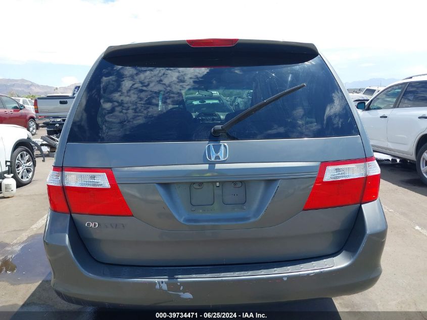 2007 Honda Odyssey Ex VIN: 5FNRL38457B047835 Lot: 39734471