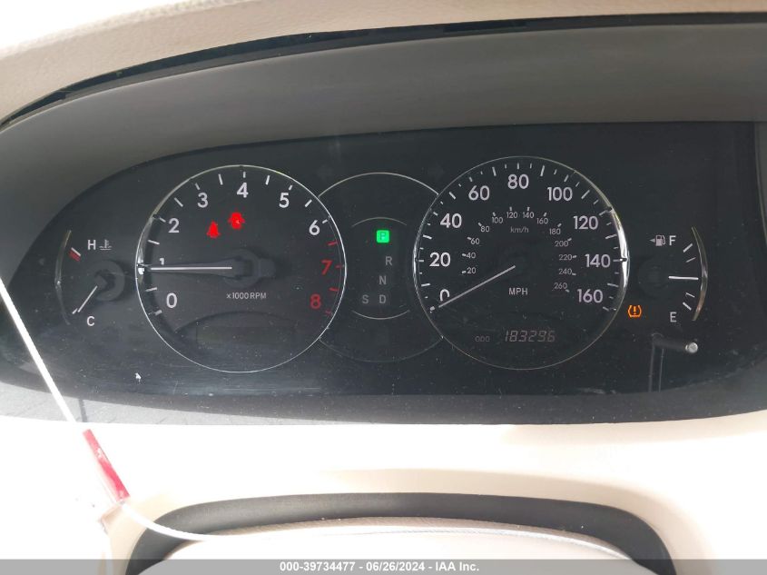 2008 Toyota Avalon Xl/Xls/Touring/Limited VIN: 4T1BK36B08U318861 Lot: 39734477