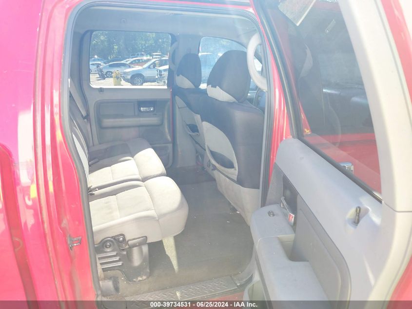 2005 Ford F-150 Lariat/Xlt VIN: 1FTPW12595KE38247 Lot: 39734531