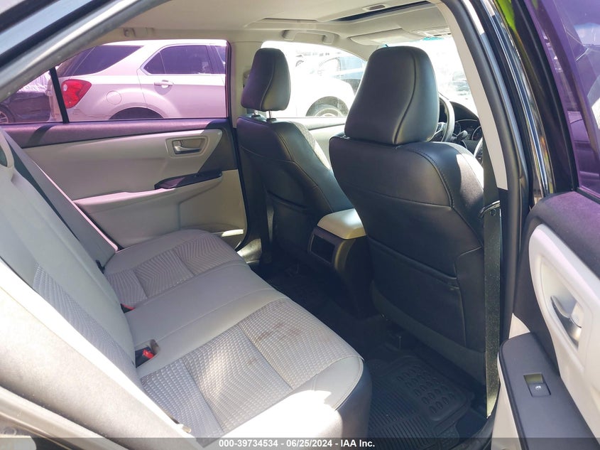 2015 Toyota Camry Le/Xle/Se/Xse VIN: 4T1BF1FK6FU111123 Lot: 39734534