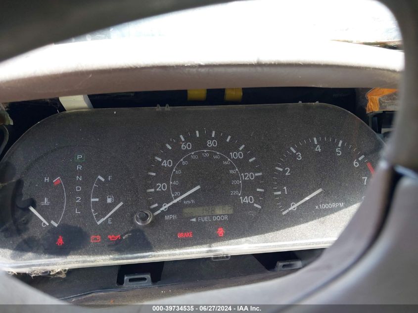 2000 Toyota Camry Le VIN: JT2BN22K5Y0001024 Lot: 39734535