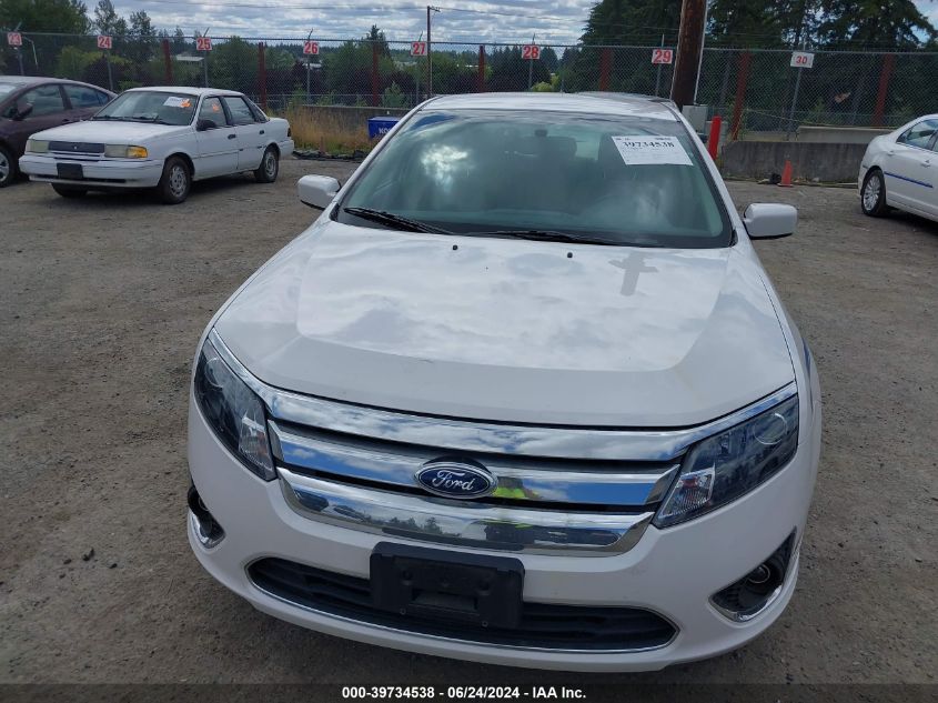 2011 Ford Fusion Hybrid VIN: 3FADP0L38BR344493 Lot: 39734538