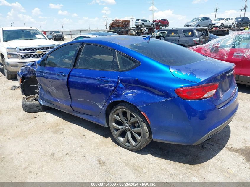 2015 Chrysler 200 S VIN: 1C3CCCBB8FN625914 Lot: 39734539