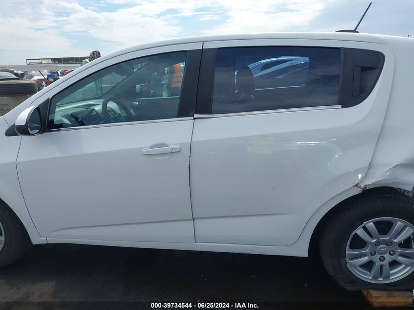 2016 Chevrolet Sonic Ls Auto VIN: 1G1JA6SH2G4174591 Lot: 39734544