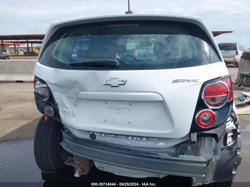 2016 Chevrolet Sonic Ls Auto VIN: 1G1JA6SH2G4174591 Lot: 39734544