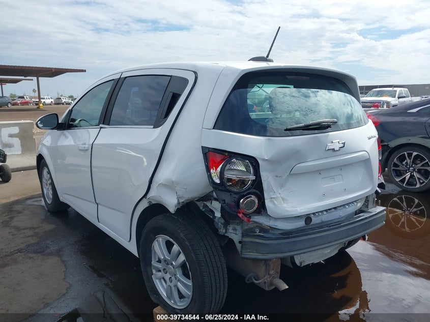 2016 Chevrolet Sonic Ls Auto VIN: 1G1JA6SH2G4174591 Lot: 39734544