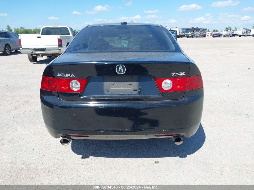 2005 Acura Tsx VIN: JH4CL96855C002126 Lot: 39734543