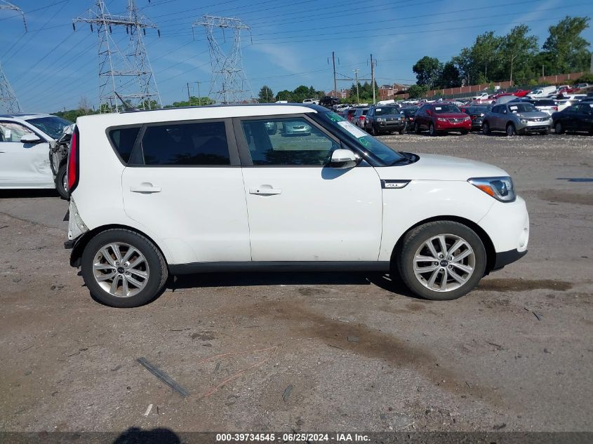 2019 Kia Soul + VIN: KNDJP3A51K7662398 Lot: 39734545