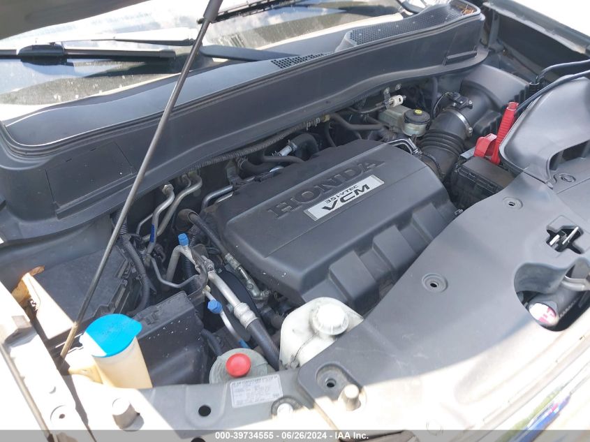 2010 Honda Pilot Ex-L VIN: 5FNYF3H50AB011439 Lot: 39734555