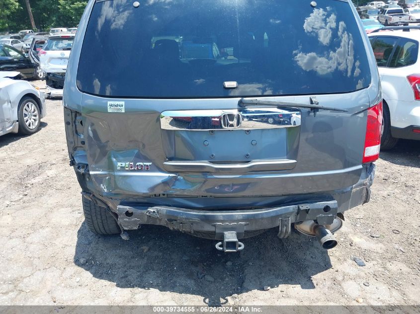 2010 Honda Pilot Ex-L VIN: 5FNYF3H50AB011439 Lot: 39734555