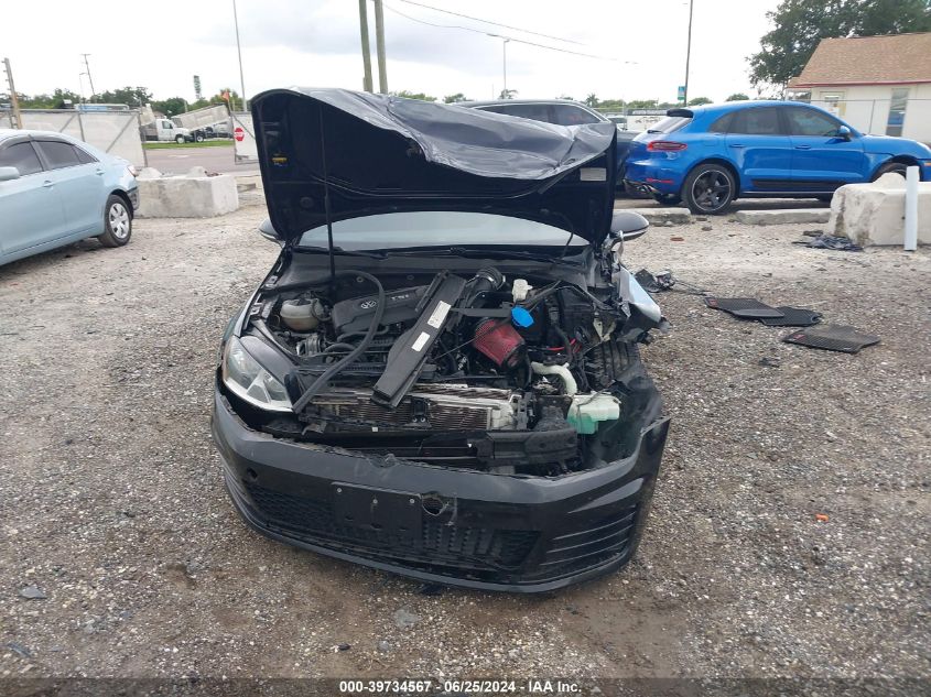 2017 Volkswagen Golf Gti Autobahn 4-Door/S 4-Door/Se 4-Door/Sport 4-Door VIN: 3VW4T7AU6HM076122 Lot: 39734567