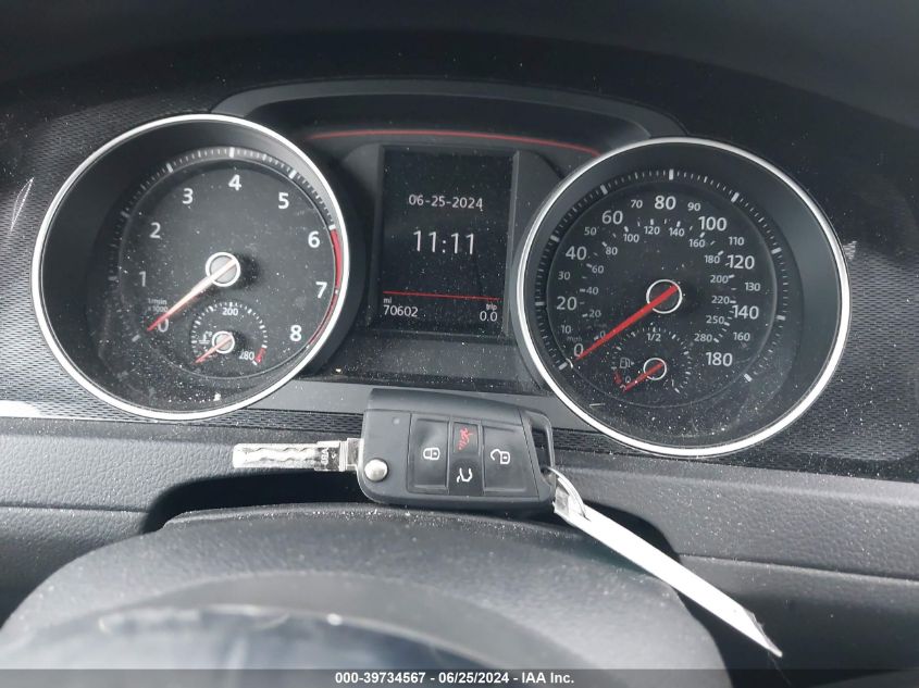 2017 Volkswagen Golf Gti Autobahn 4-Door/S 4-Door/Se 4-Door/Sport 4-Door VIN: 3VW4T7AU6HM076122 Lot: 39734567