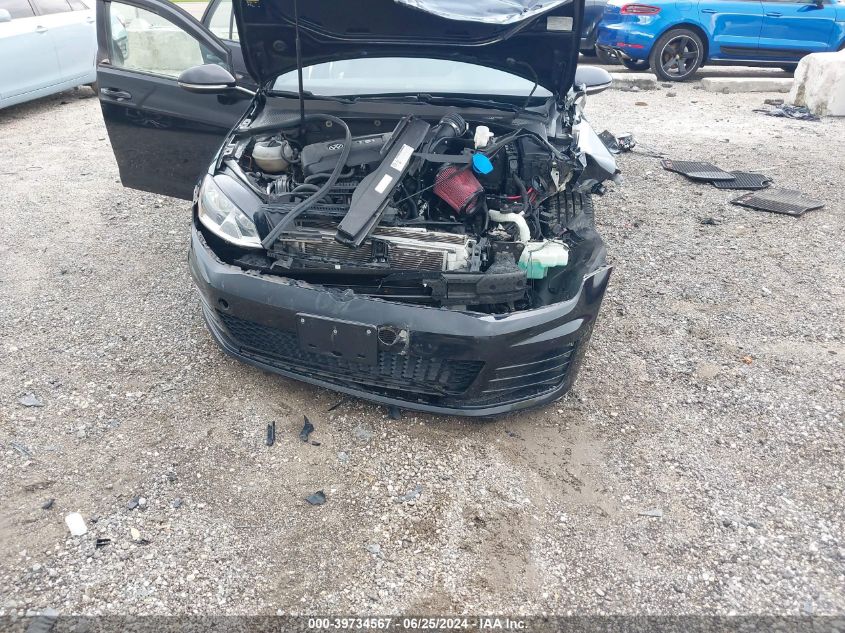 2017 Volkswagen Golf Gti Autobahn 4-Door/S 4-Door/Se 4-Door/Sport 4-Door VIN: 3VW4T7AU6HM076122 Lot: 39734567