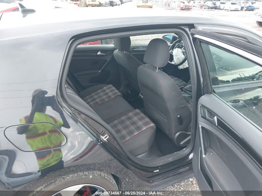 2017 Volkswagen Golf Gti Autobahn 4-Door/S 4-Door/Se 4-Door/Sport 4-Door VIN: 3VW4T7AU6HM076122 Lot: 39734567