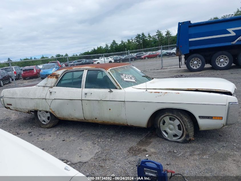 PH41G2D202314     | 1972 PLYMOUTH FURY