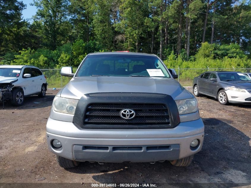 2007 Toyota Tundra Limited 5.7L V8 VIN: 5TFBV58137X025819 Lot: 39734603