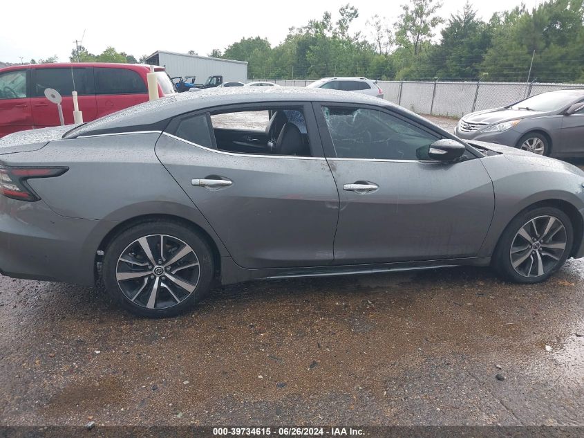 2021 Nissan Maxima Sv Xtronic Cvt VIN: 1N4AA6CV0MC504456 Lot: 39734615