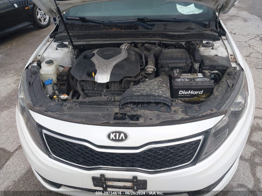 2013 Kia Optima Sx VIN: 5XXGR4A62DG131482 Lot: 39734616