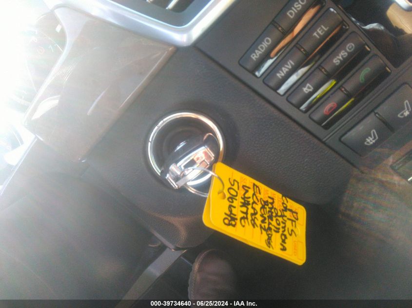 2011 Mercedes-Benz E 550 4Matic VIN: WDDHF9AB4BA506648 Lot: 39734640