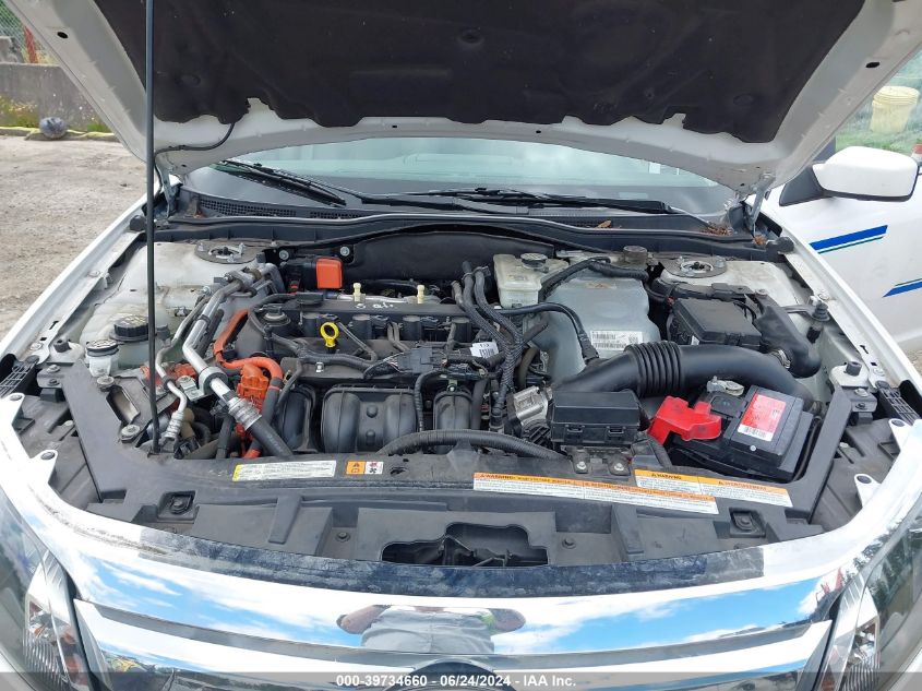 2011 Ford Fusion Hybrid VIN: 3FADP0L35BR202764 Lot: 39734660