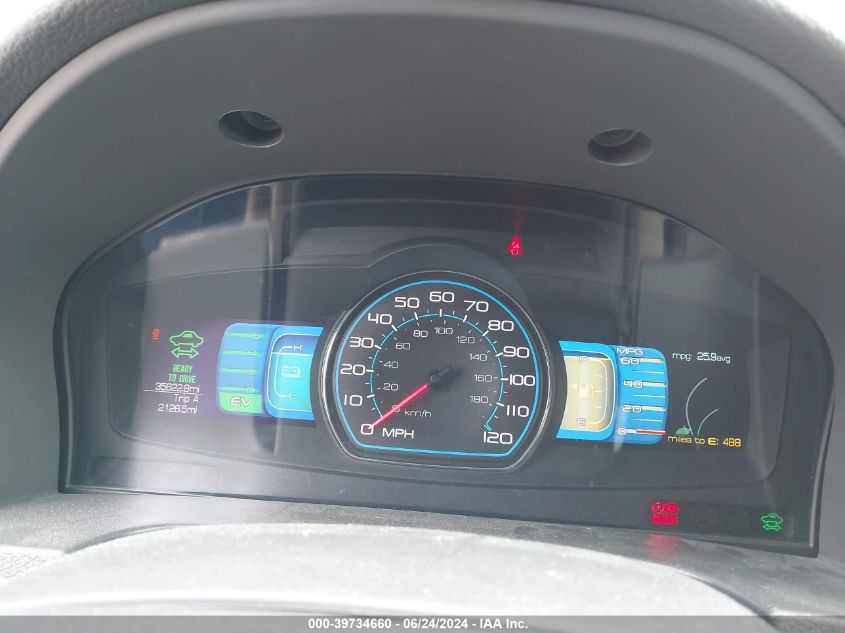 2011 Ford Fusion Hybrid VIN: 3FADP0L35BR202764 Lot: 39734660