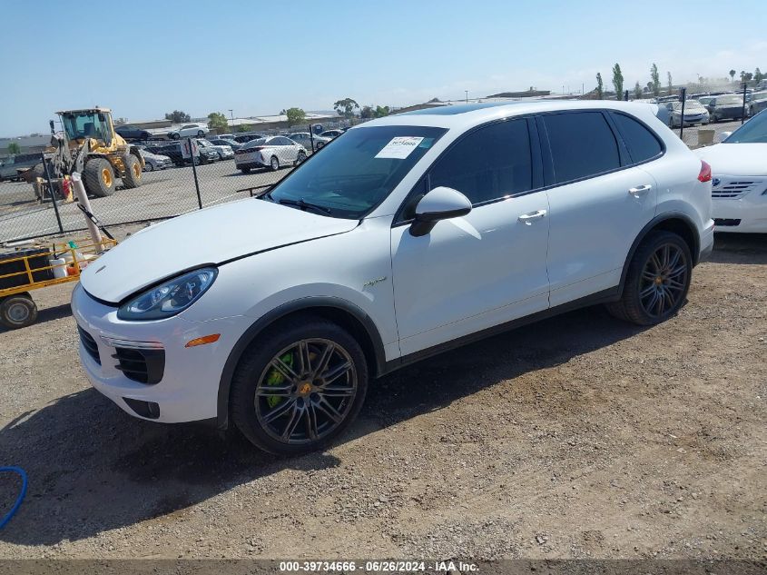 2017 Porsche Cayenne S VIN: WP1AB2A24HLA52041 Lot: 39734666