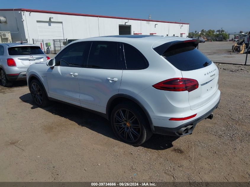 WP1AB2A24HLA52041 2017 Porsche Cayenne S