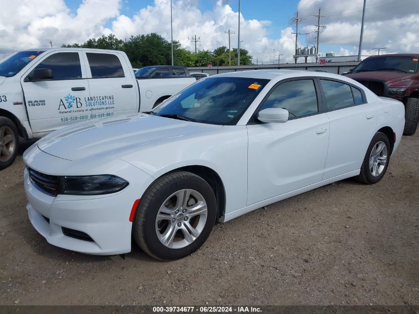 2022 Dodge Charger Sxt VIN: 2C3CDXBG4NH271025 Lot: 39734677