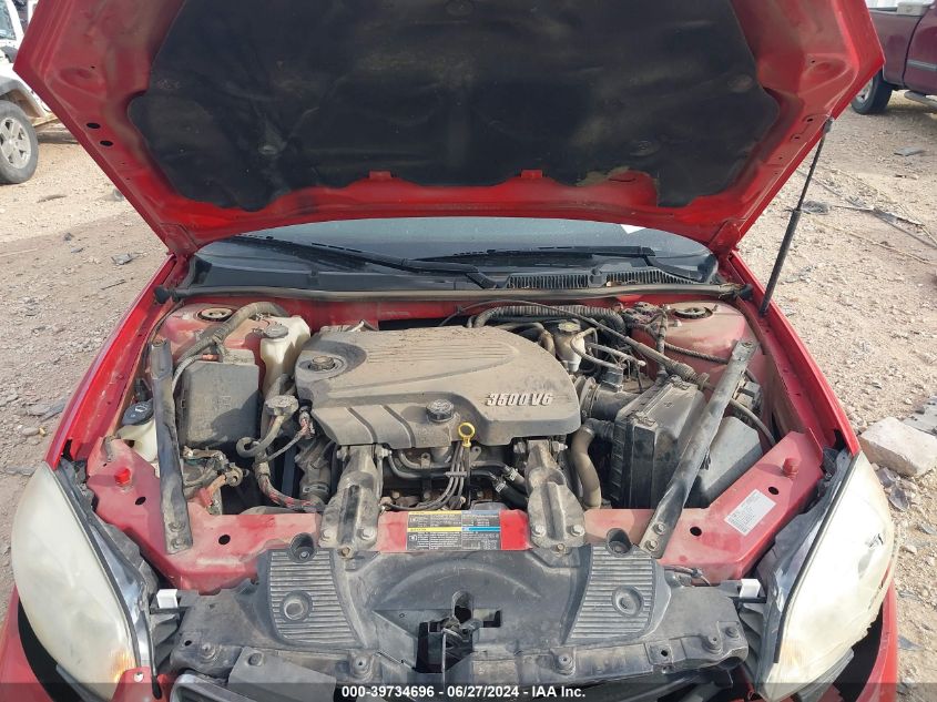 2010 Chevrolet Impala Lt VIN: 2G1WB5EN6A1132183 Lot: 39734696