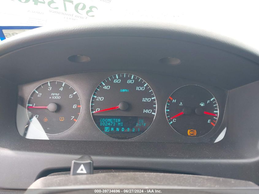 2010 Chevrolet Impala Lt VIN: 2G1WB5EN6A1132183 Lot: 39734696