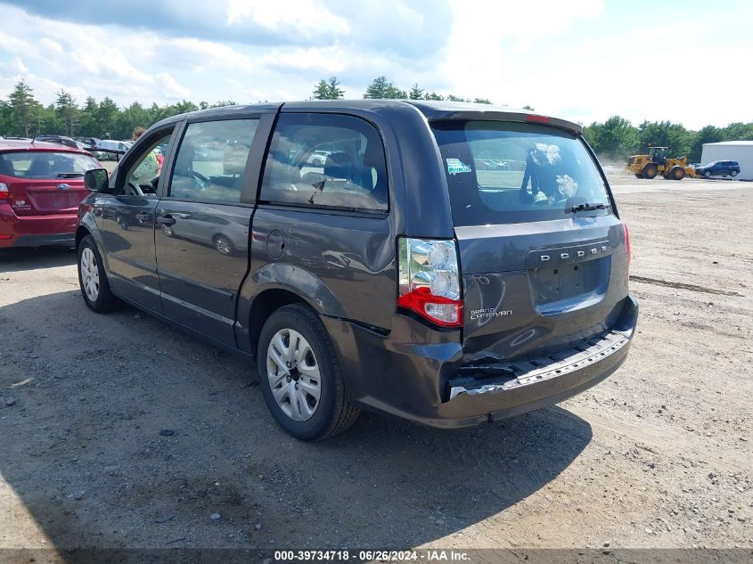 2015 Dodge Grand Caravan American Value Pkg VIN: 2C4RDGBG0FR614432 Lot: 39734718